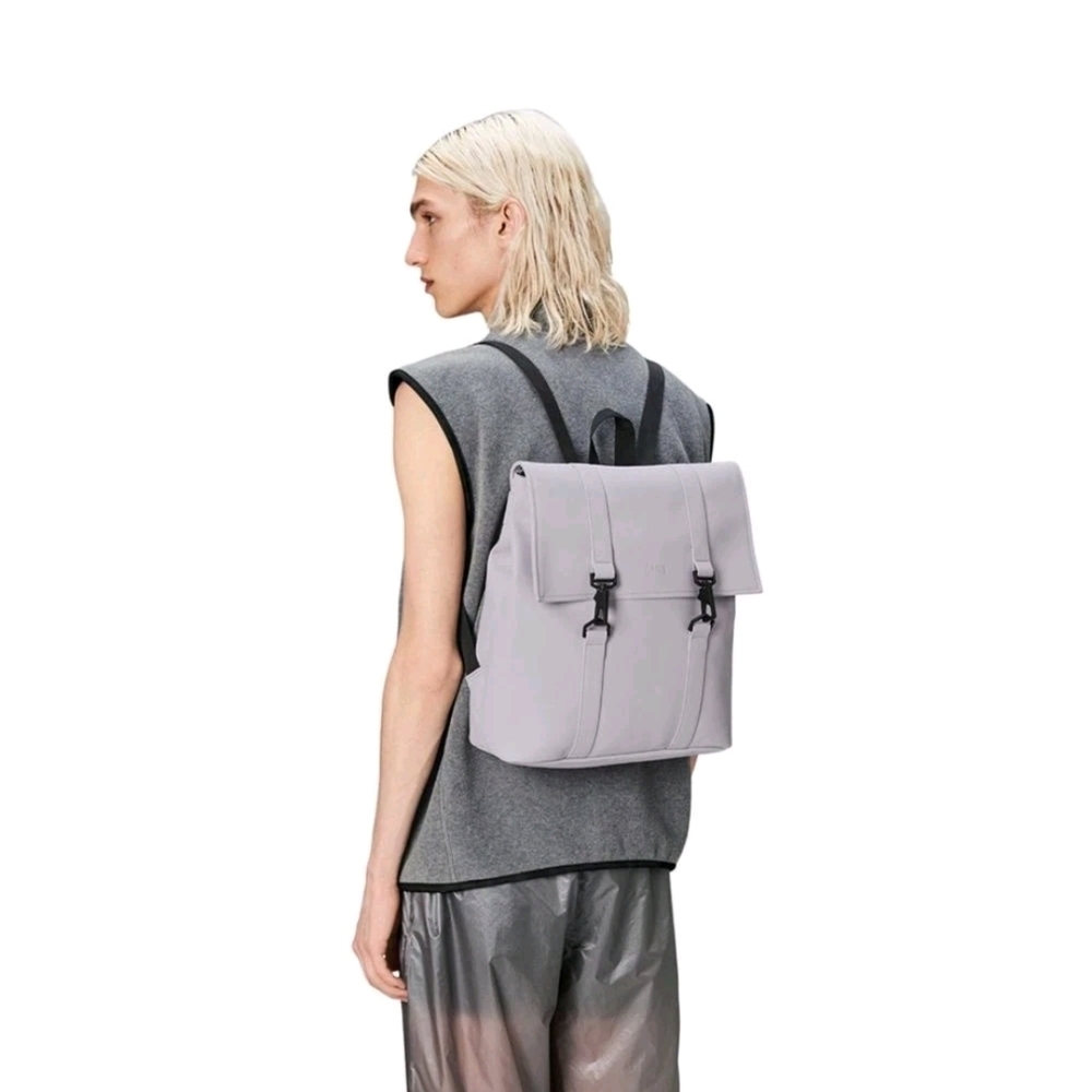 RAINS MSN backpack W3 Waterproof - Flint Color